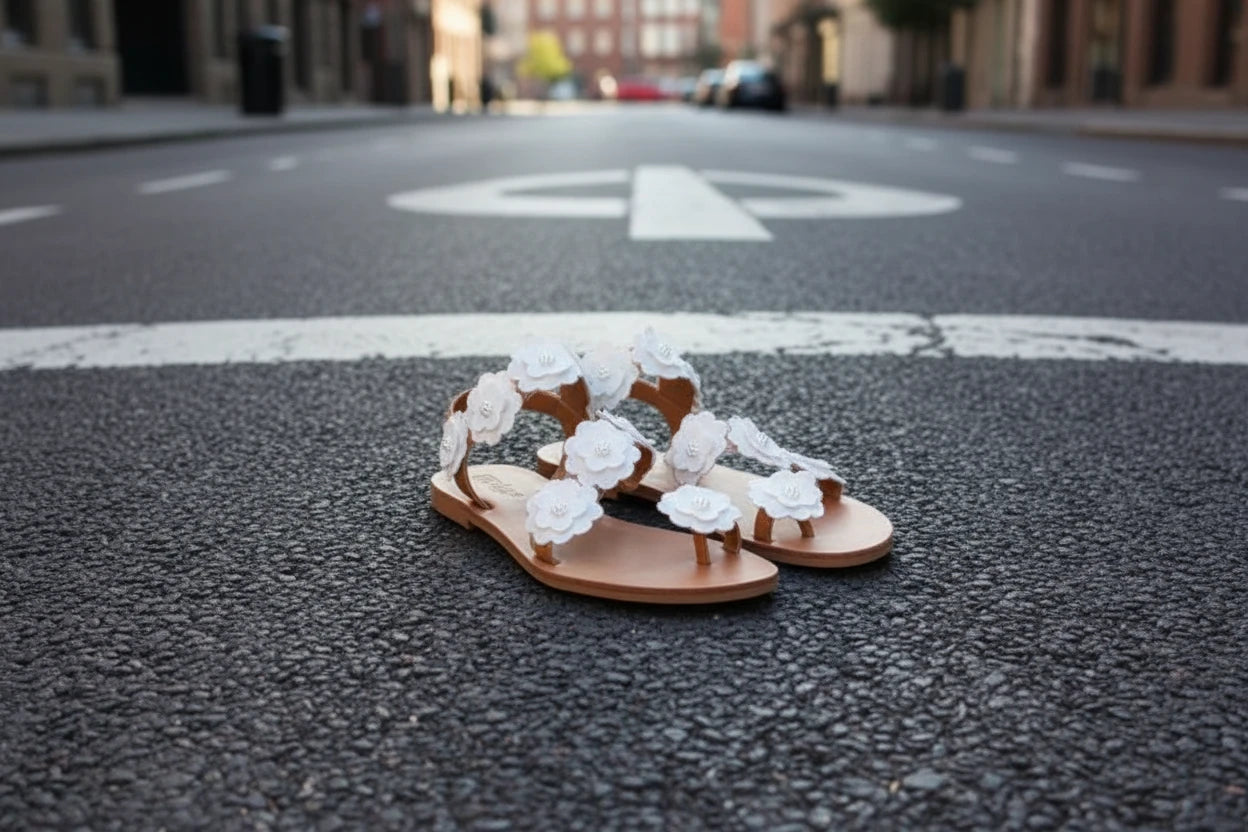 Plus Size Flat-Bottomed Women's Fashion Sandals