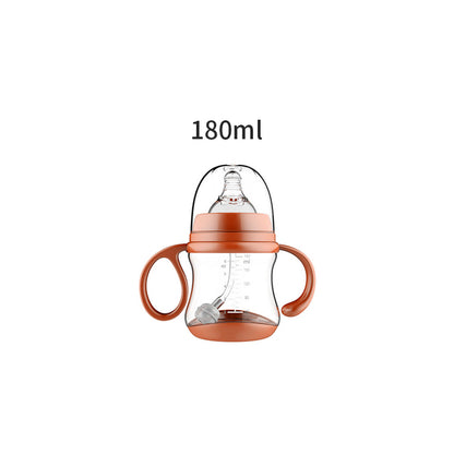 Anti-Choke Wide-Caliber Baby Bottle with Grip