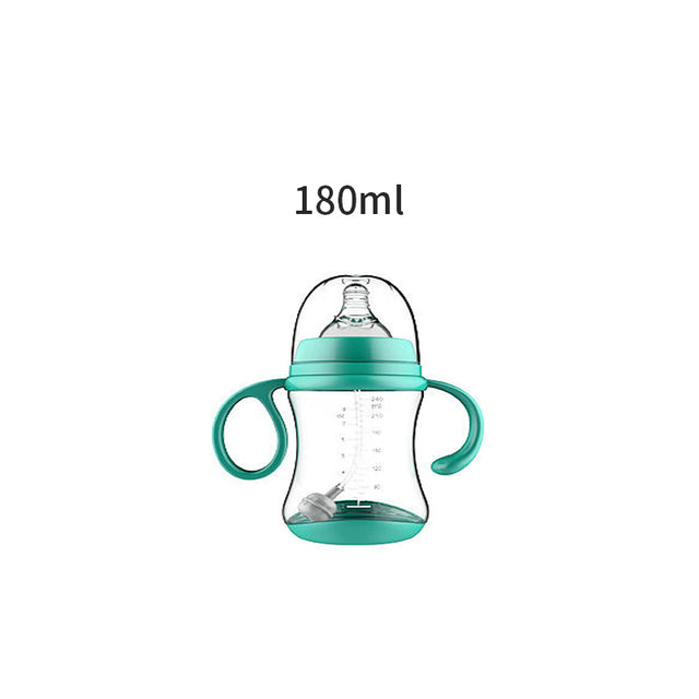 Anti-Choke Wide-Caliber Baby Bottle with Grip
