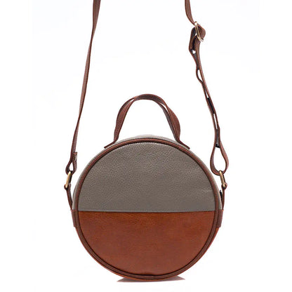 Brown Full Moon Bag