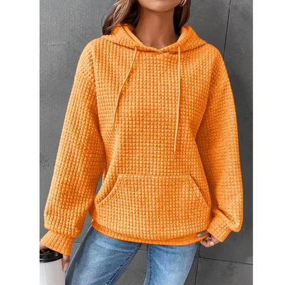 Women's Loose Casual Solid Color Long-sleeved Sweater