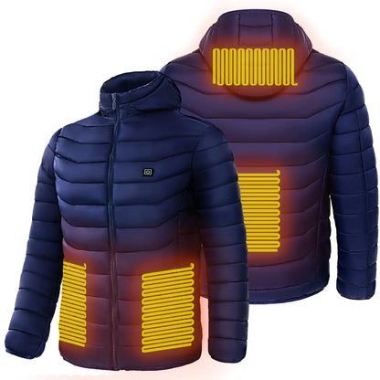 Electric Heating Insulated Hood Windbreaker