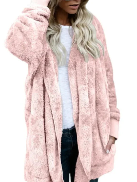 Women's Plush Warm Cotton Coat