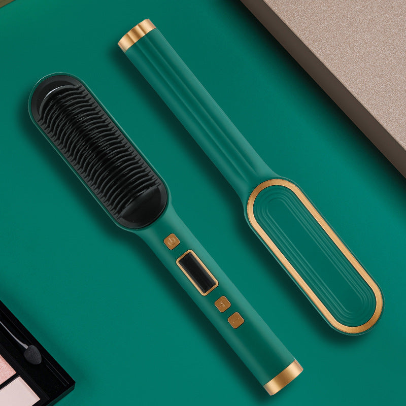 Men's Dual-Use Ceramic Hair Straightener with Volume