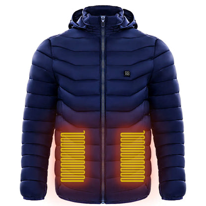 Electric Heating Insulated Hood Windbreaker