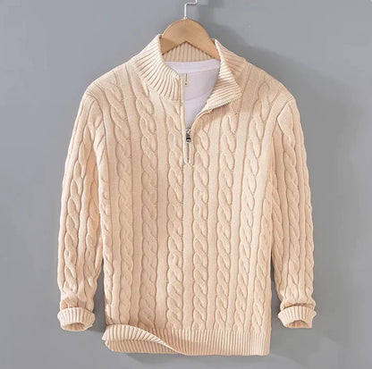 Urban Luxe Half-Zip Sweater