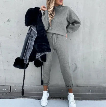 Casual Two-Piece Hoodie Set