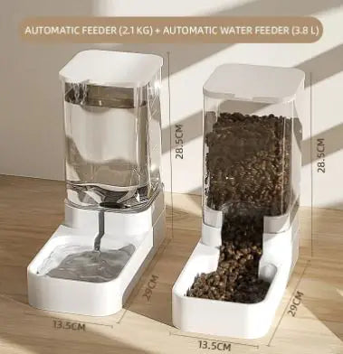 Cat And Dog Water Dispense Food Automatic Feeder