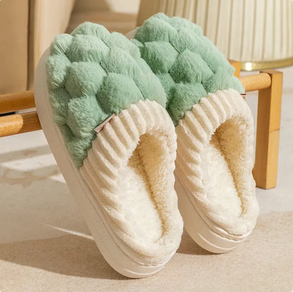 Cozy Cotton Winter Slippers for Women