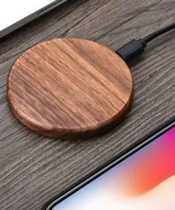 Walnut Wood Wireless Charger