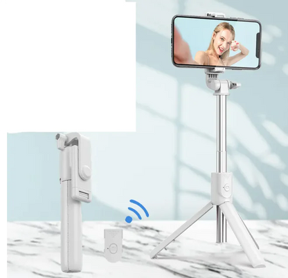 Snap & Share Tripod Stick ( Compatible with Apple,  Bluetooth Remote )