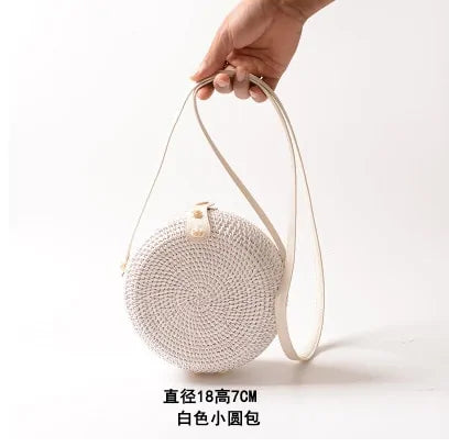 Straw Shoulder Bag