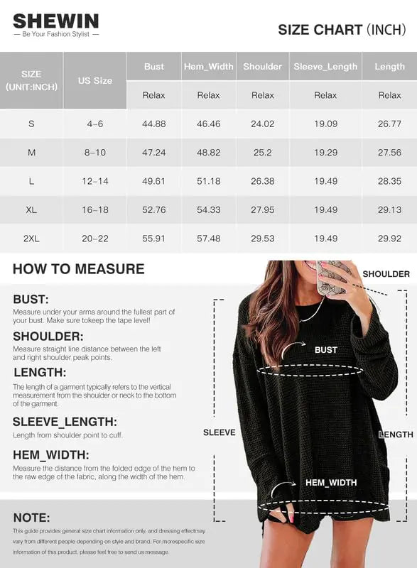 SHEWIN Womens Fall Long Sleeve Tops Crewneck Fall Shirts for Women Solid Color Waffle Knit Tunic Tops X-Large 1 Red