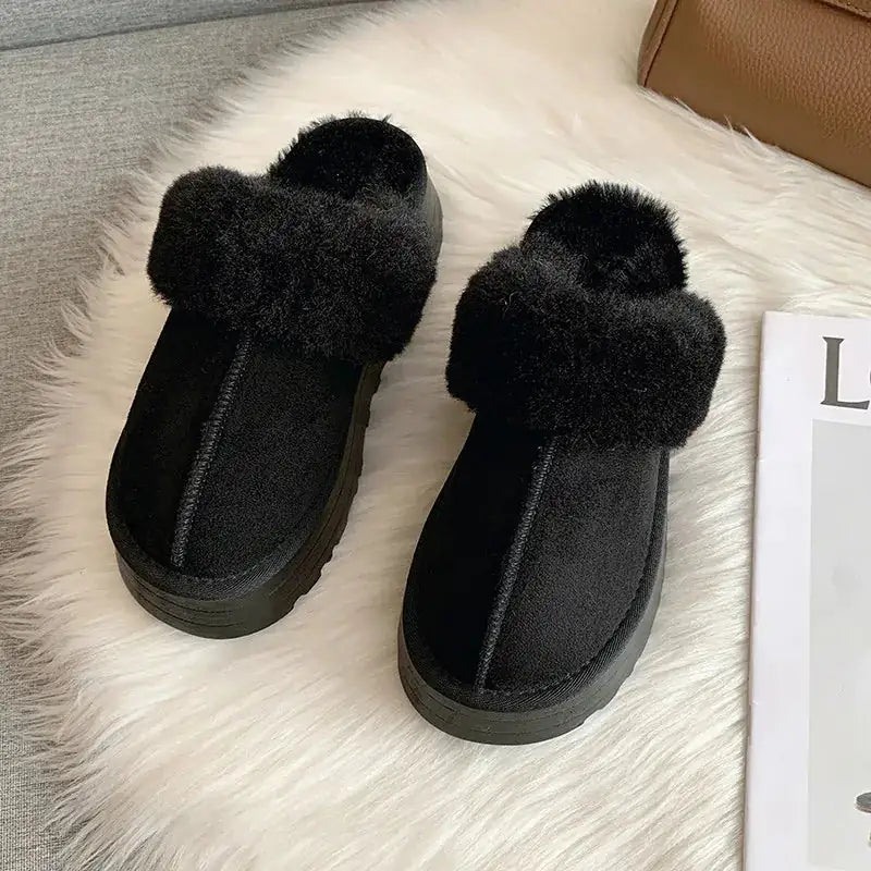 Fur Slippers Women