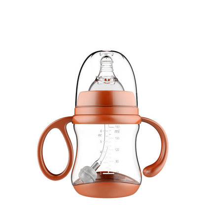 Anti-Choke Wide-Caliber Baby Bottle with Grip