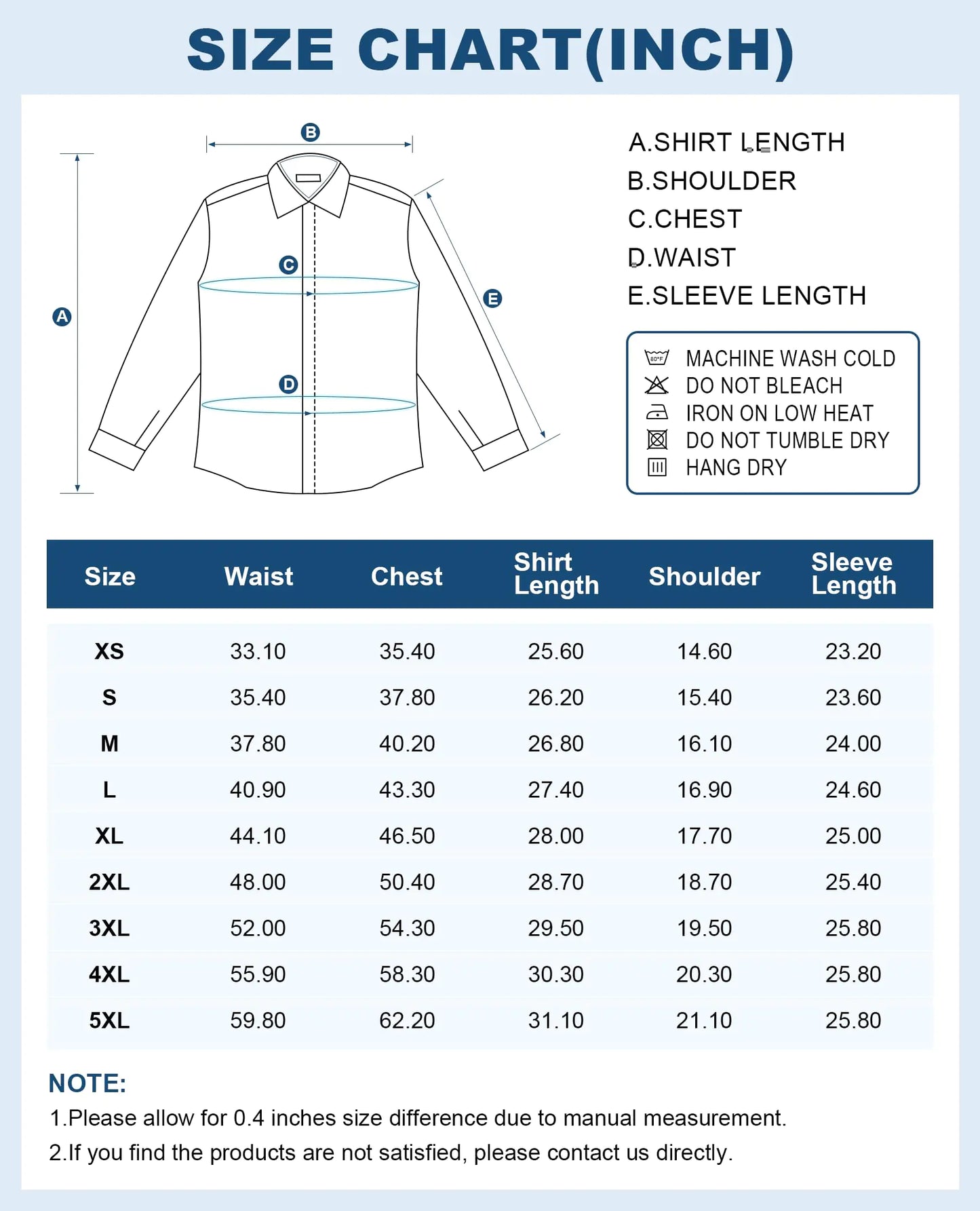 siliteelon Womens Classic-Fit Dress Shirts Long Sleeve Button Down Wrinkle-Free Stretch Solid Casual Work Office Blouse Top Women Large White