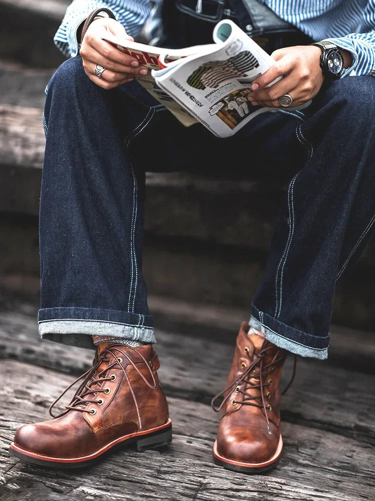 Handmade Leather Men's Boots