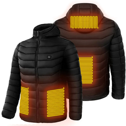 Electric Heating Insulated Hood Windbreaker