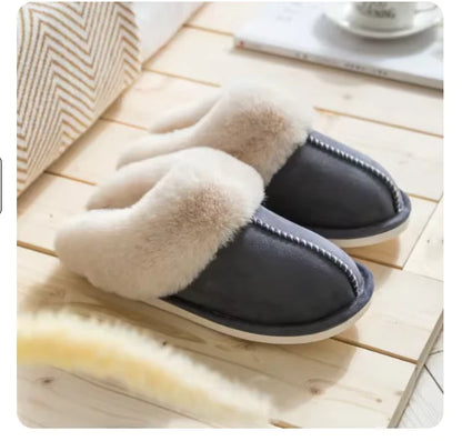 Women's Winter Faux Fur House Slippers