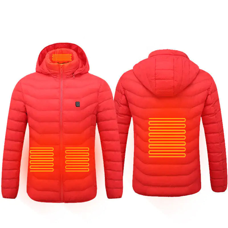 Electric Heating Insulated Hood Windbreaker