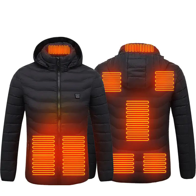 Electric Heating Insulated Hood Windbreaker