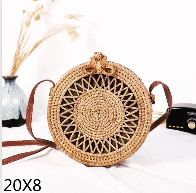 Straw Shoulder Bag