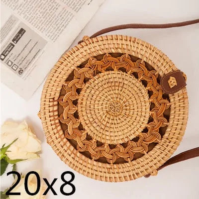 Straw Shoulder Bag