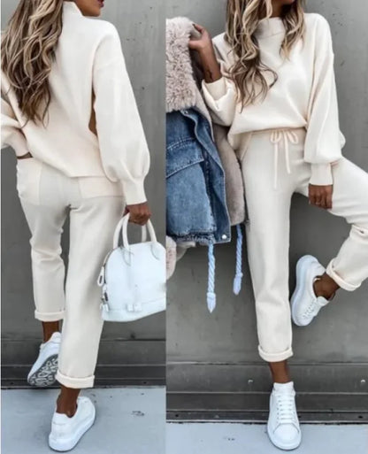 Casual Two-Piece Hoodie Set