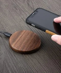 Walnut Wood Wireless Charger