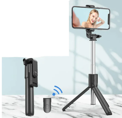 Snap & Share Tripod Stick ( Compatible with Apple,  Bluetooth Remote )