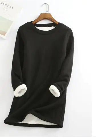 Women's Lamb Velvet Long-Sleeve Bottoming T-Shirt