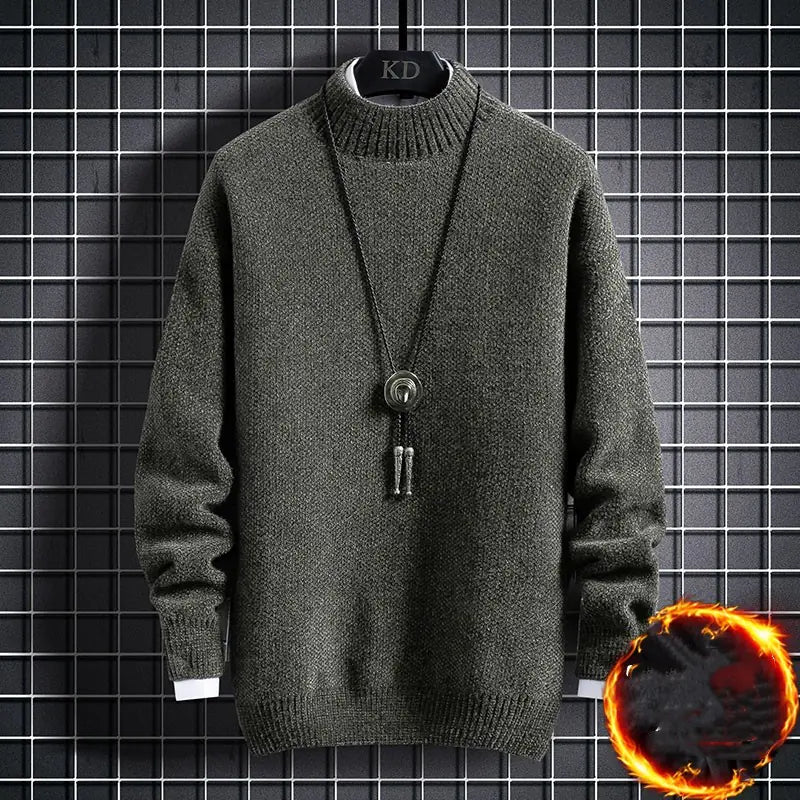 Thickened Fleece Winter Sweater for Students