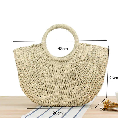 Handmade Straw Bag